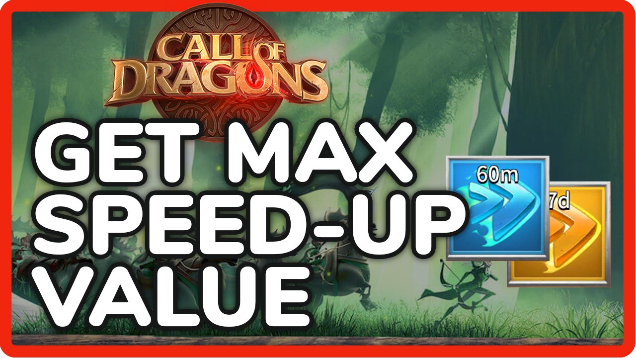 How to use speed ups for maximum value Easy Mode Guides